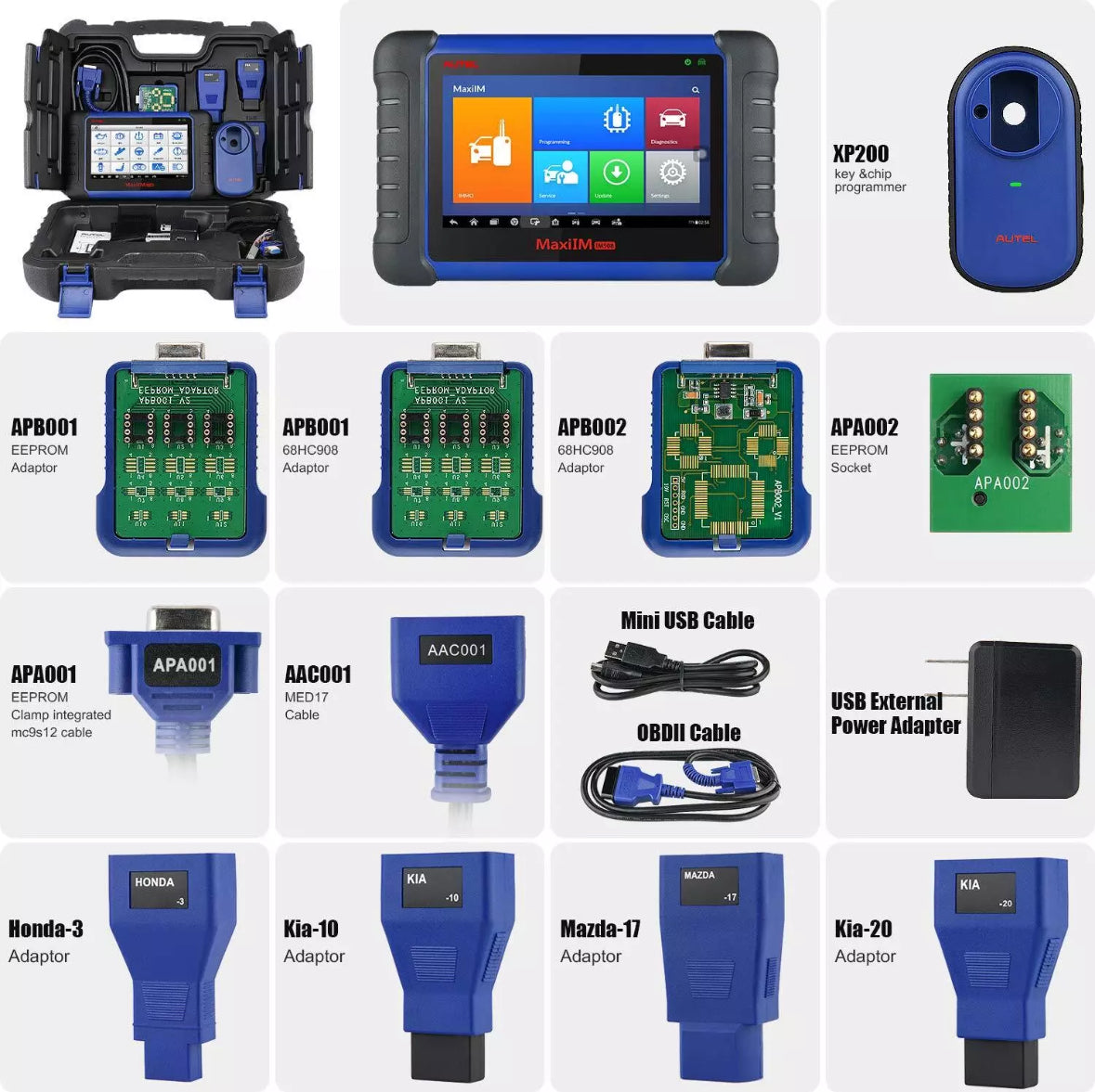 Autel MaxiIM IM508S XP200 Advanced Diagnostic Scanner &Key Programming Tool,1 Year Free Update