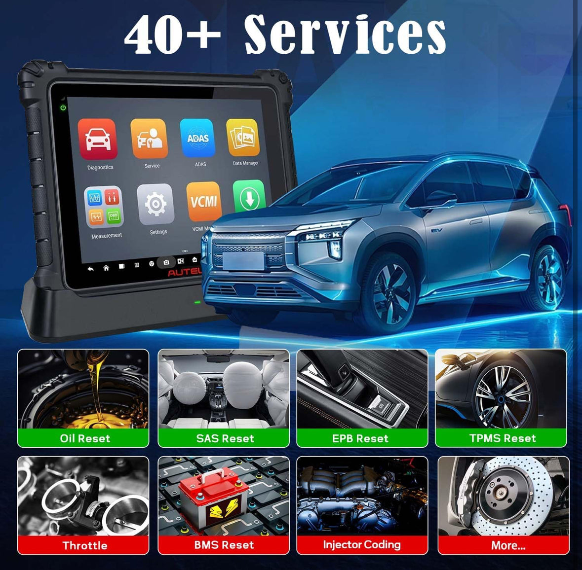 Autel MaxiSys Ultra EV 2025 TOP Diagnostic 5-in-1 VCMI Programming Tool