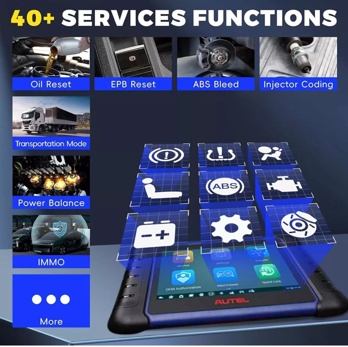 Autel MaxiIM IM508S XP200 Advanced Diagnostic Scanner &Key Programming Tool,1 Year Free Update