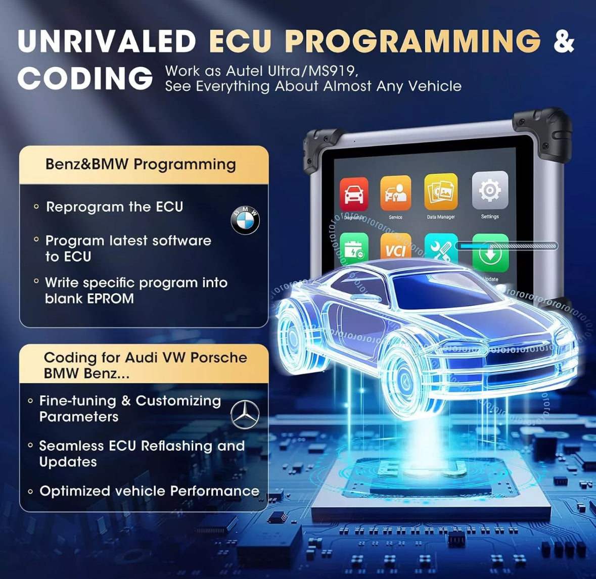 Autel MaxiSys Elite II Pro ULTRA Programming Key Coding Car Diagnostic Scanner,2 Years Free Update