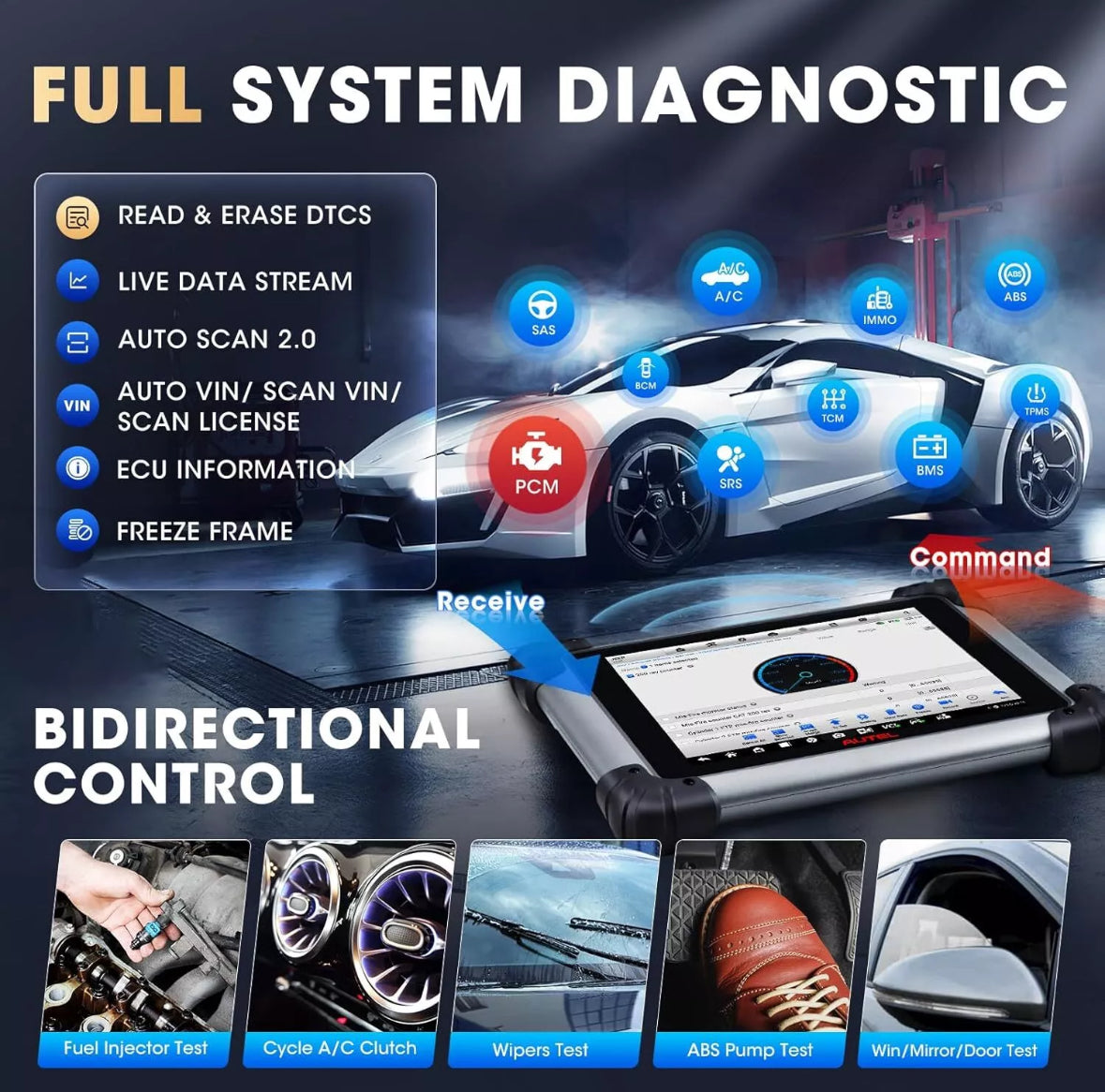 Autel MaxiSys Elite II Pro ULTRA Programming Key Coding Car Diagnostic Scanner,2 Years Free Update