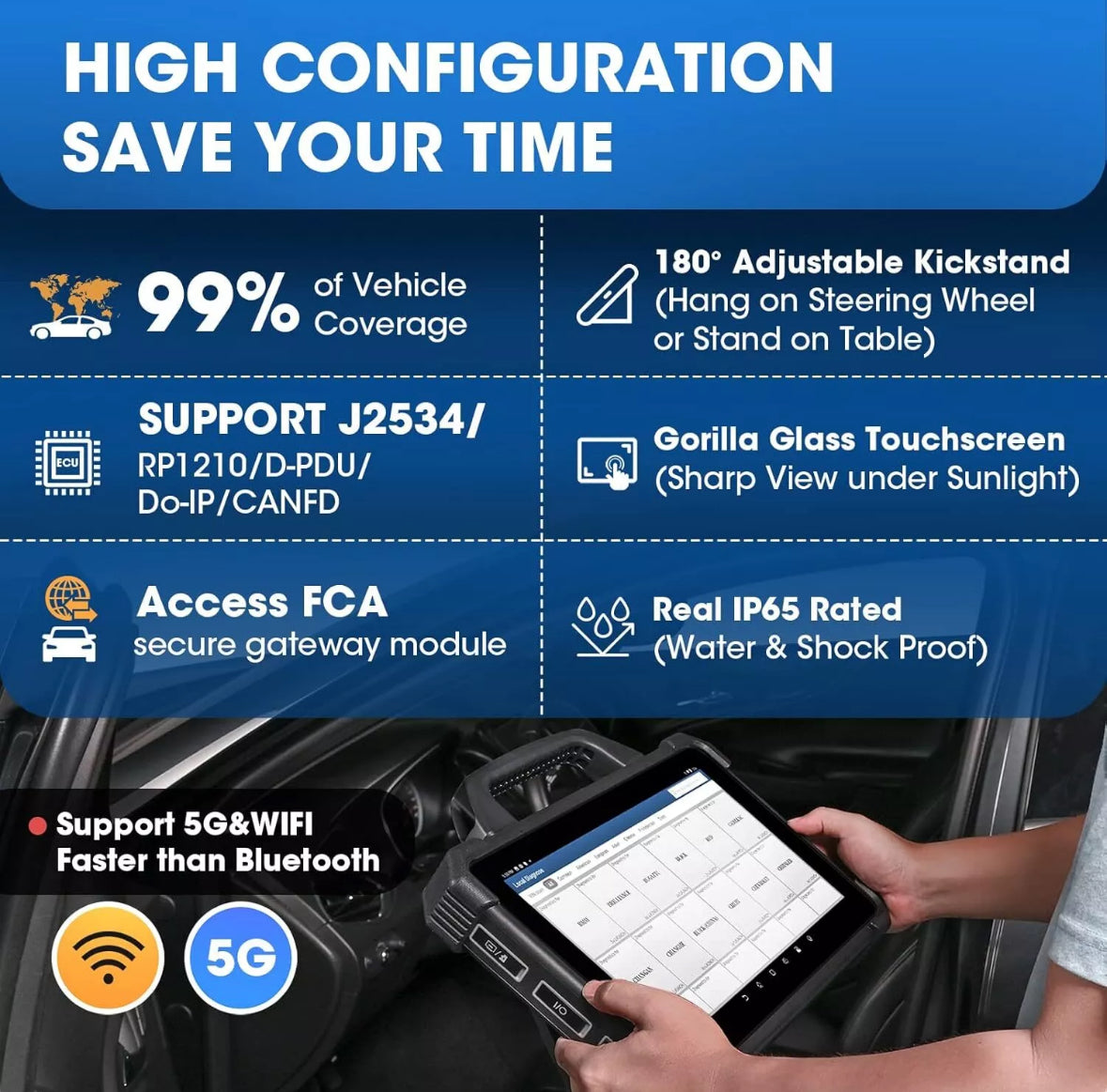 LAUNCH X431 PAD VII ELITE PAD7 PRO Diagnostic Scan Key Programming Coding & 2 Years Free Update