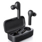 AUKEY EP-T21 True Wireless Earbuds, Bluetooth 5 Headphones with Immersive Sound, 30-Hour Playtime, Wireless Charging Case, USB-C Quick Charge, IPX6 and Noise Cancelling Mics