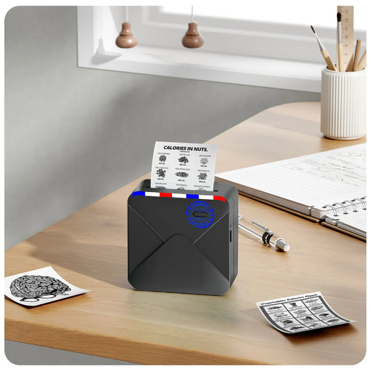 Phomemo M02S Mobile Mini Bluetooth Pocket Printer Compatible with iOS & Android