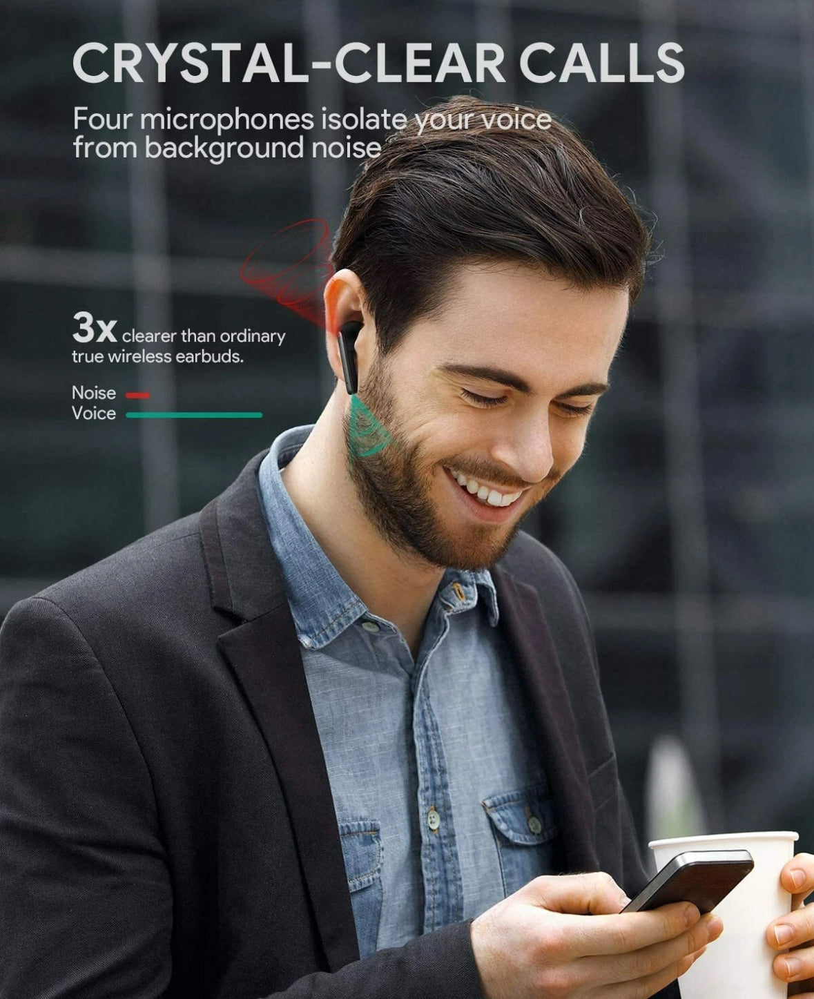 Aukey EP-N5 True Wireless In-Ear Bluetooth Earbuds