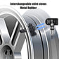 CGSULIT 315MHz&433MHz TPMS Universal Programmable Sensor with Aluminum Valve
