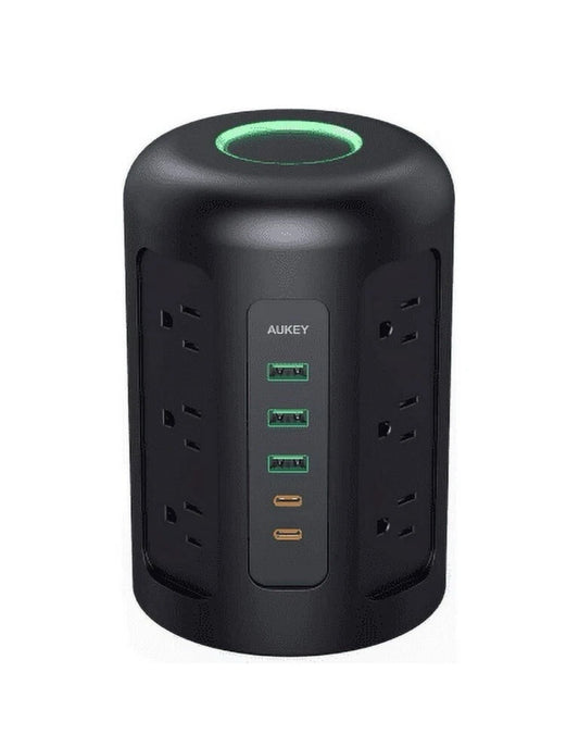 AUKEY PowerHub XL 12 Socket Power Hub AC USB USB-C Surge Protector PA-S24
