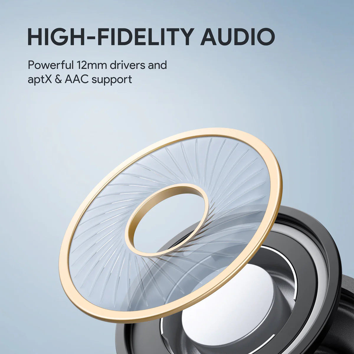 Aukey EP-T32 Wireless Earbuds Charging Elevation Over-Ear IPX8 With CVC 8.0