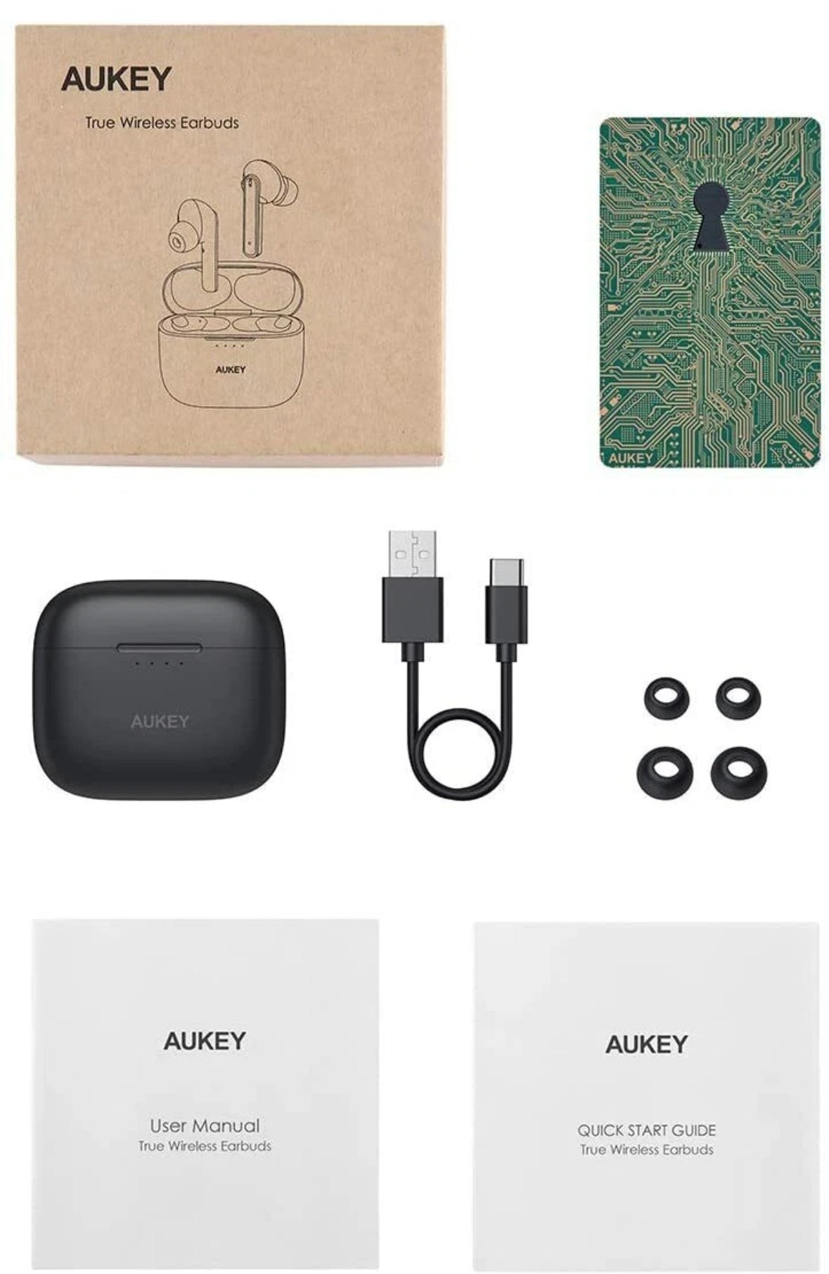 Aukey EP-N5 True Wireless In-Ear Bluetooth Earbuds