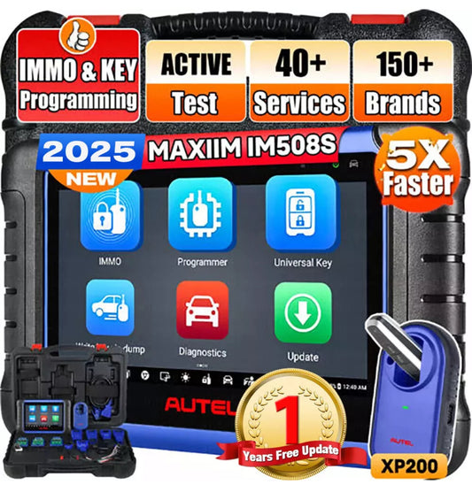 Autel MaxiIM IM508S XP200 Advanced Diagnostic Scanner &Key Programming Tool，1 Year Free Update
