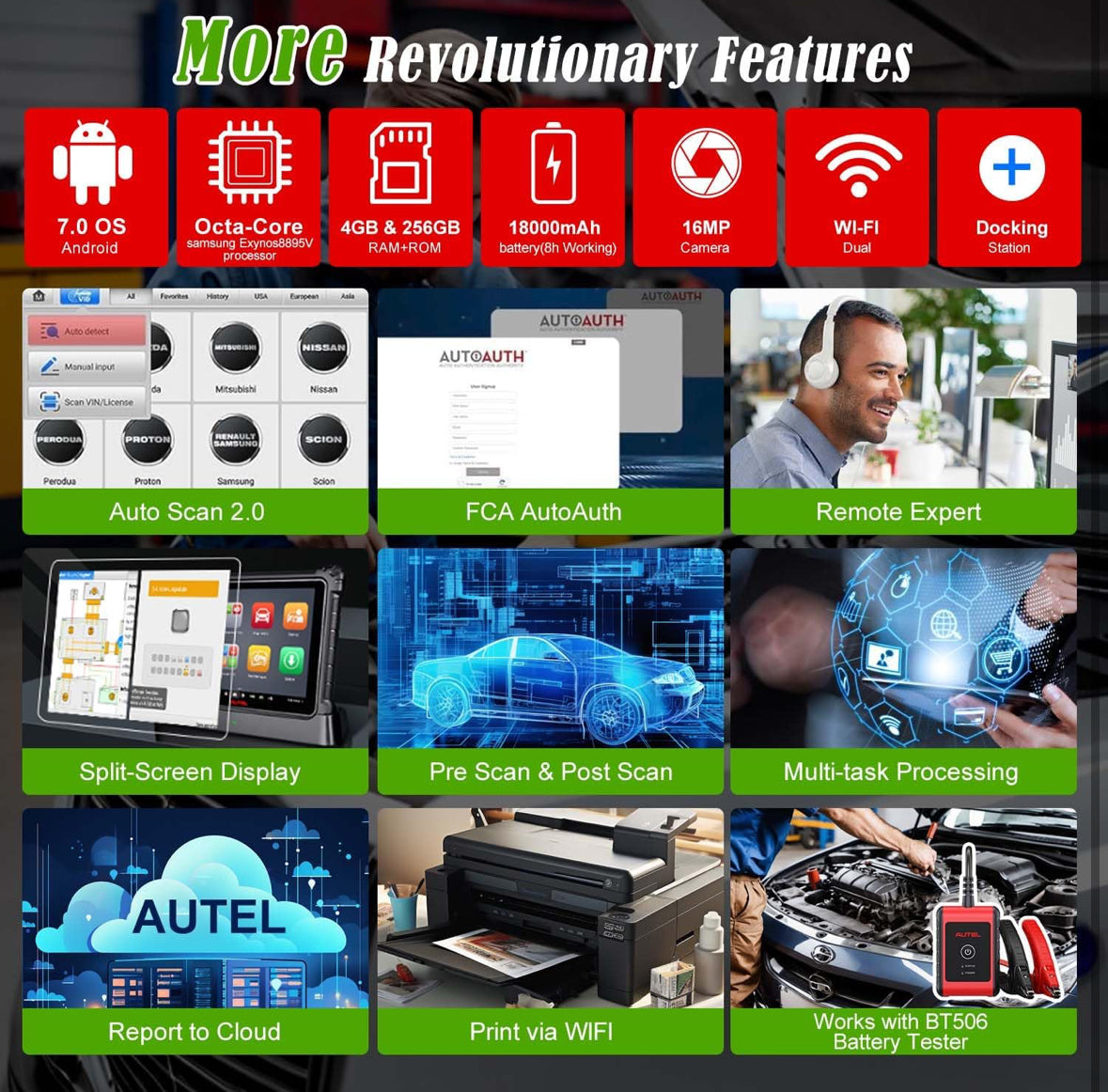 Autel MaxiSys Ultra EV 2025 TOP Diagnostic 5-in-1 VCMI Programming Tool