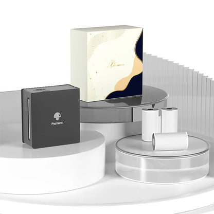 Phomemo Sticker Printer - M02 Label Maker Portable Bluetooth Thermal Sticker Printer for Notes, Gifts, Journals, Planners, Scrapbooking, and Creative Projects