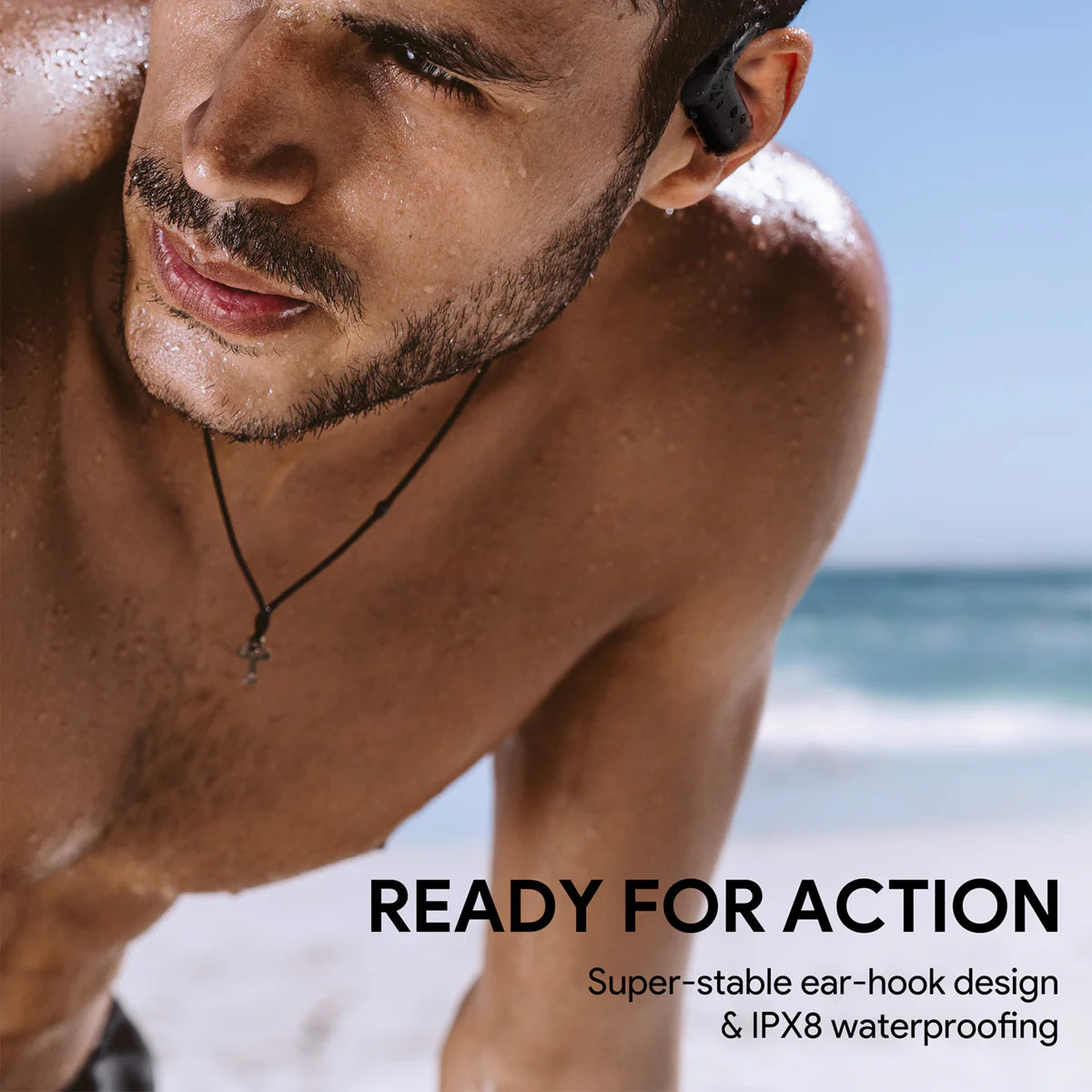 Aukey EP-T32 Wireless Earbuds Charging Elevation Over-Ear IPX8 With CVC 8.0