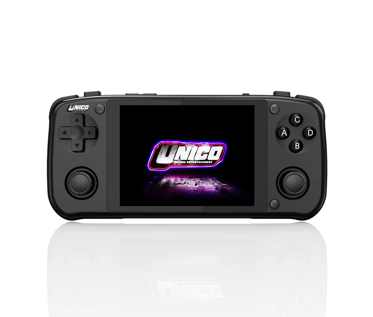 UNICO Game Pocket Player with 40 SNK Classic Games Pre-Installed, Handheld Gaming Console, 3500mAh Rechargeable Battery, Pick up and Play, Ideal for Casual Gamers and Nostalgic Enthusiasts