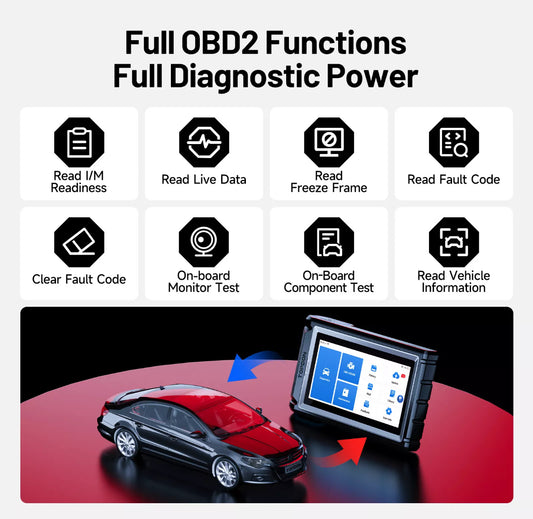 TOPDON AD800BT 2 OBD2 Car Scanner Engine ABS SRS SAS TPMS Diagnostic Tool