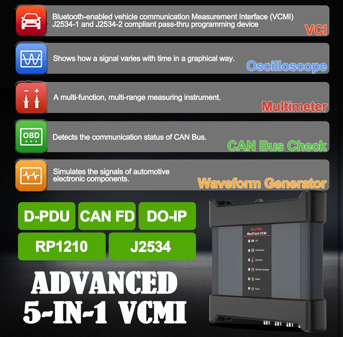 Autel MaxiSys Ultra EV 2025 TOP Diagnostic 5-in-1 VCMI Programming Tool