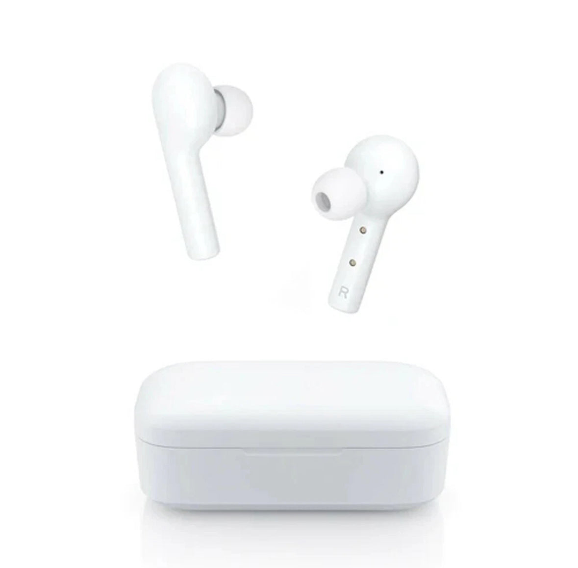 AUKEY True Wireless Earbuds, Bluetooth 5 Headphones with Immersive Sound, 30-Hours Playtime, USB C Quick Charge, IPX6 Water-Resistant, Noise Cancelling Mics Earphones for iPhone and Android