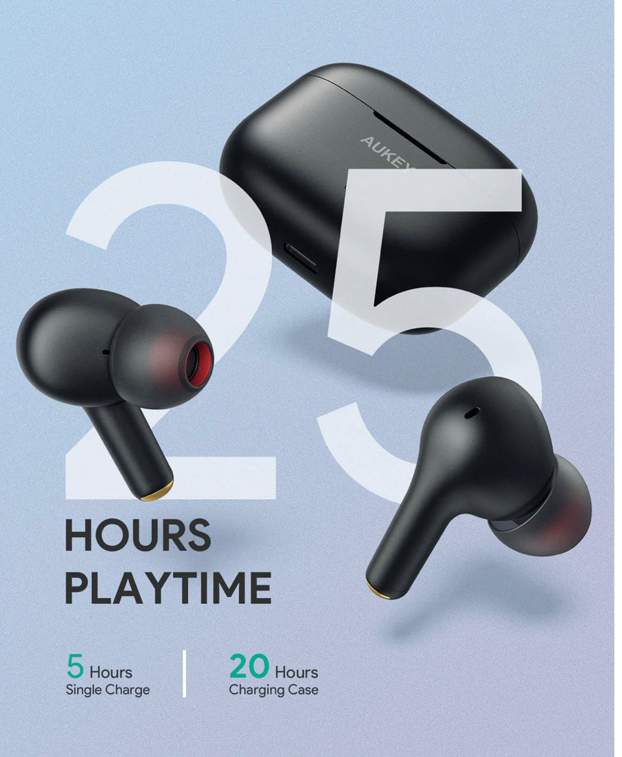 AUKEY EP-T27 Soundstream Wireless Earbuds Noise Cancelling IPX7