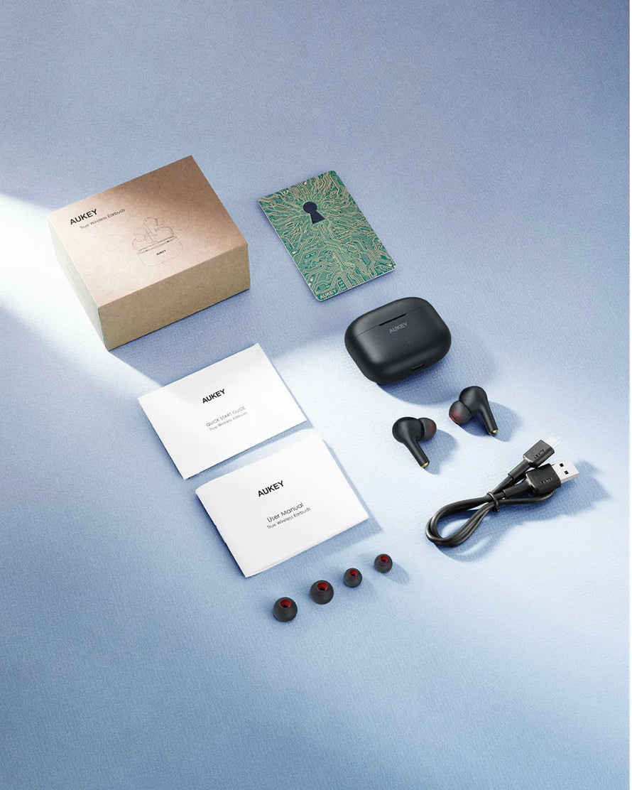 AUKEY EP-T27 Soundstream Wireless Earbuds Noise Cancelling IPX7